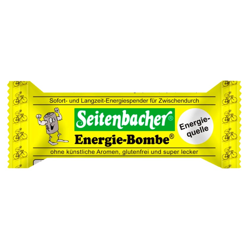Seitenbacher Riegel Energie Bombe 50g